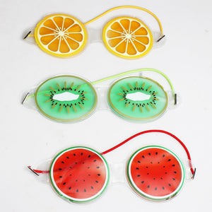 FruitFrost Eye Trio: Refreshing Gel Masks