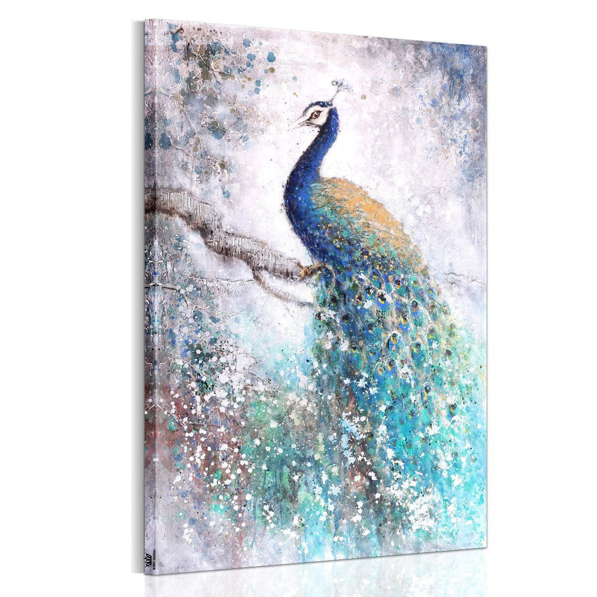 Peacock Majesty Canvas Print