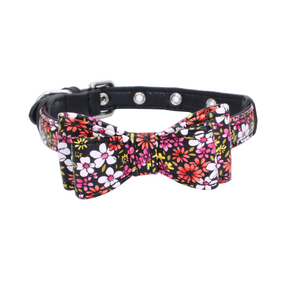 LuxeLeather Pet Elegance Collar