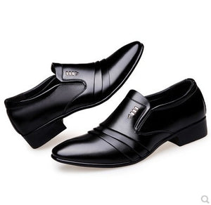 Leather Shoes Breathable