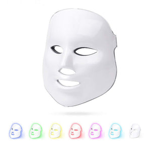 RadiantGlow 7-in-1 LED Beauty Mask<br>