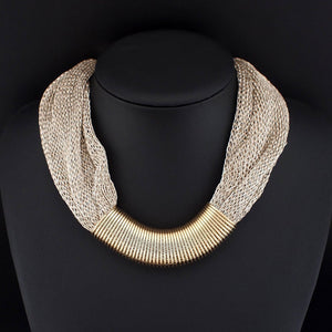 Radiant Elegance Clavicle Chain Necklace