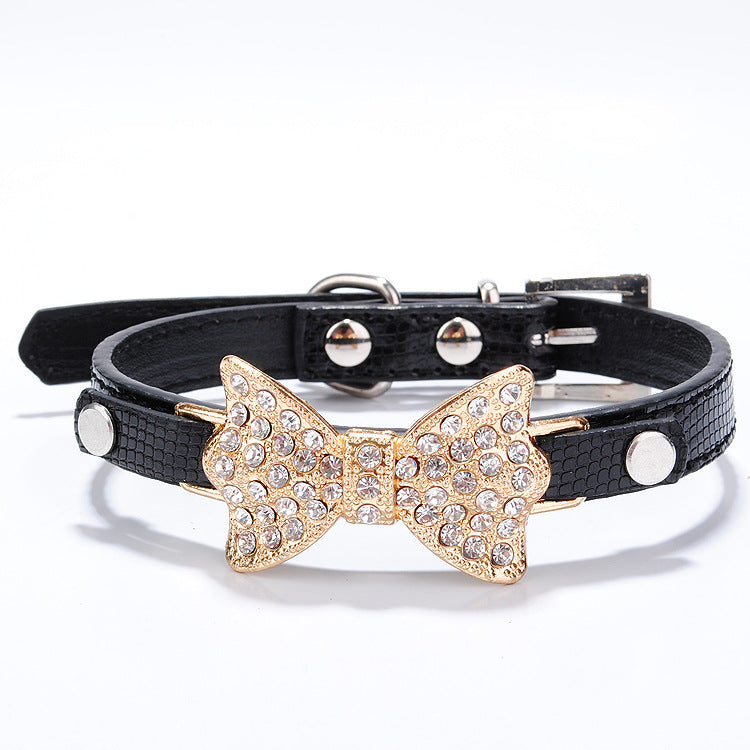 Sparkling Paws Bowtie Collar Set