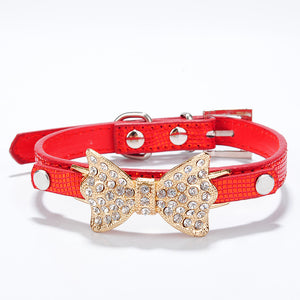 Sparkling Paws Bowtie Collar Set