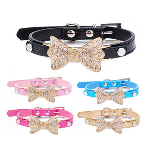 Sparkling Paws Bowtie Collar Set