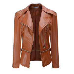 Timeless Chic Leather Elegance