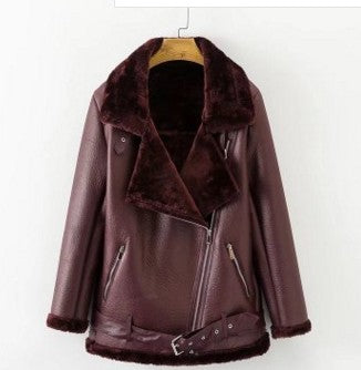 Fashionista Chic PU Leather Jacket