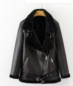 Fashionista Chic PU Leather Jacket