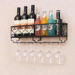 LuxeView Wall Mount Wine Elegance