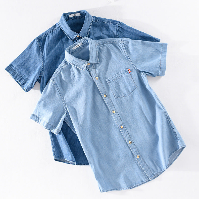 CoolWave Denim Shirt