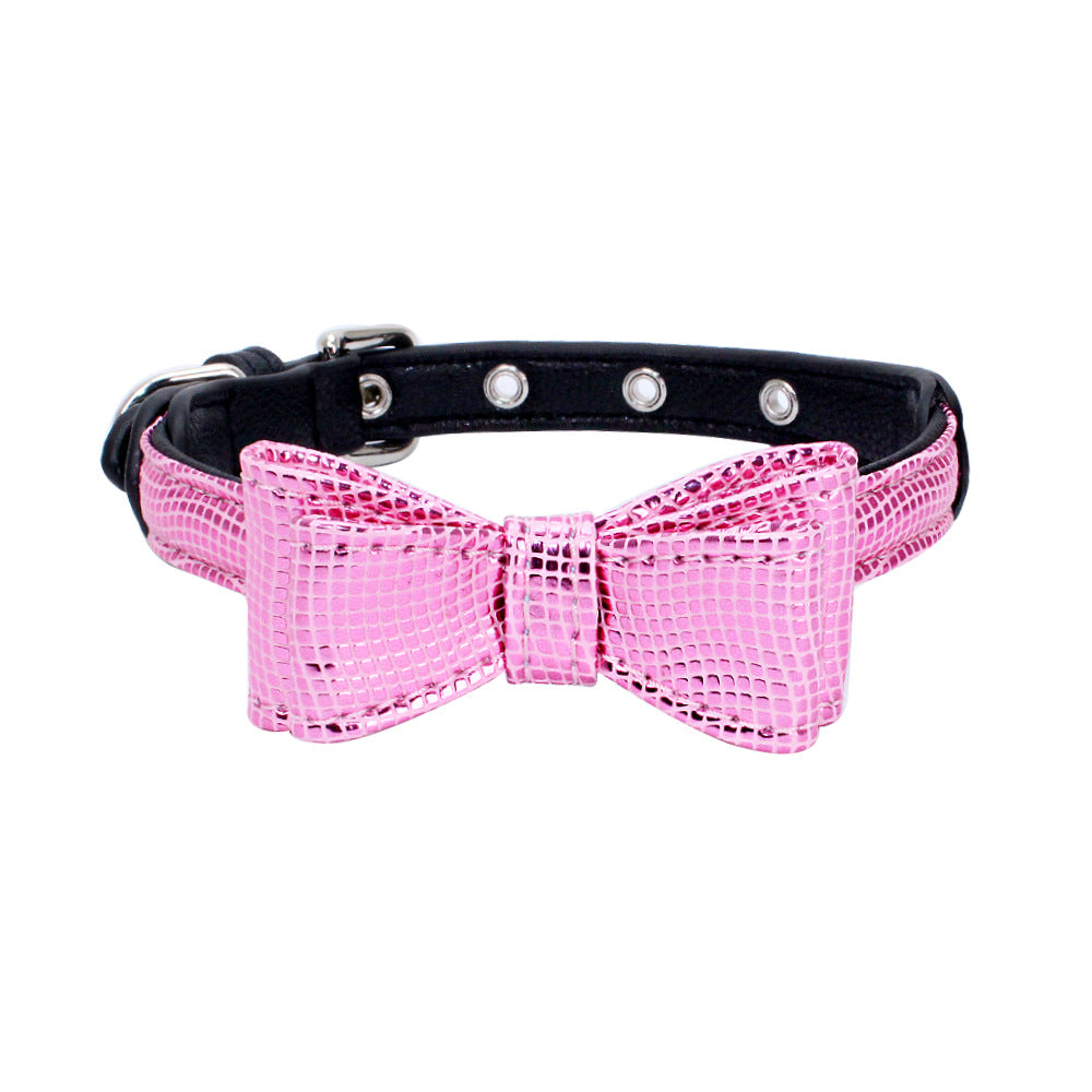 LuxeLeather Pet Elegance Collar