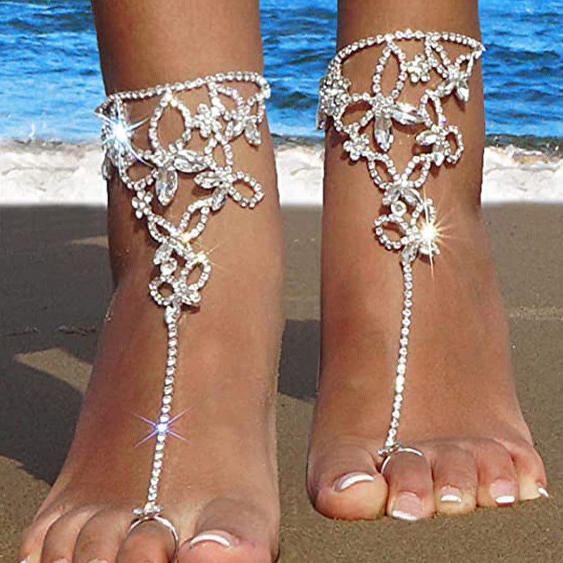 Fashion Beach Butterfly Ankle Chain