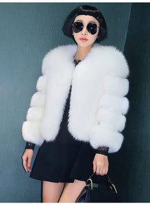 Anti-fox fur coat