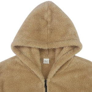 Luxe Velvet Comfort Hooded Jacket