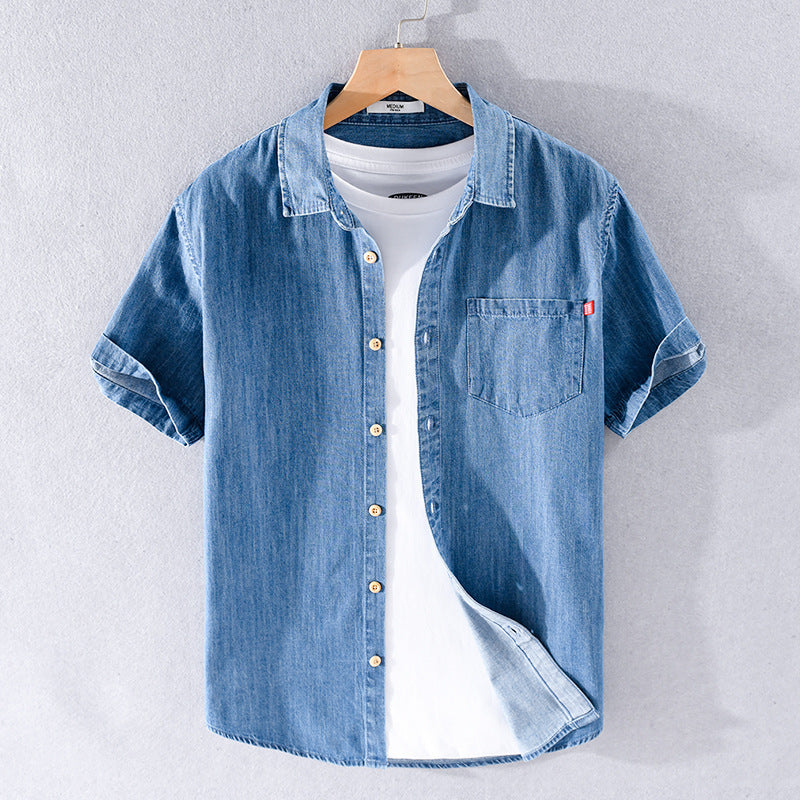 CoolWave Denim Shirt