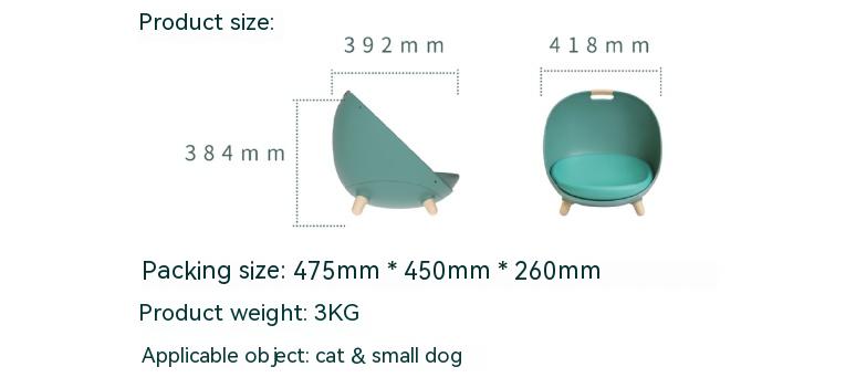 Universal Small Dog n Cat Bed