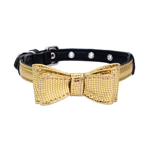 LuxeLeather Pet Elegance Collar