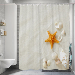 WaveSplash Coastal Shower Curtain