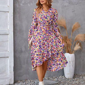 Blossom Breeze Ruffle Dress