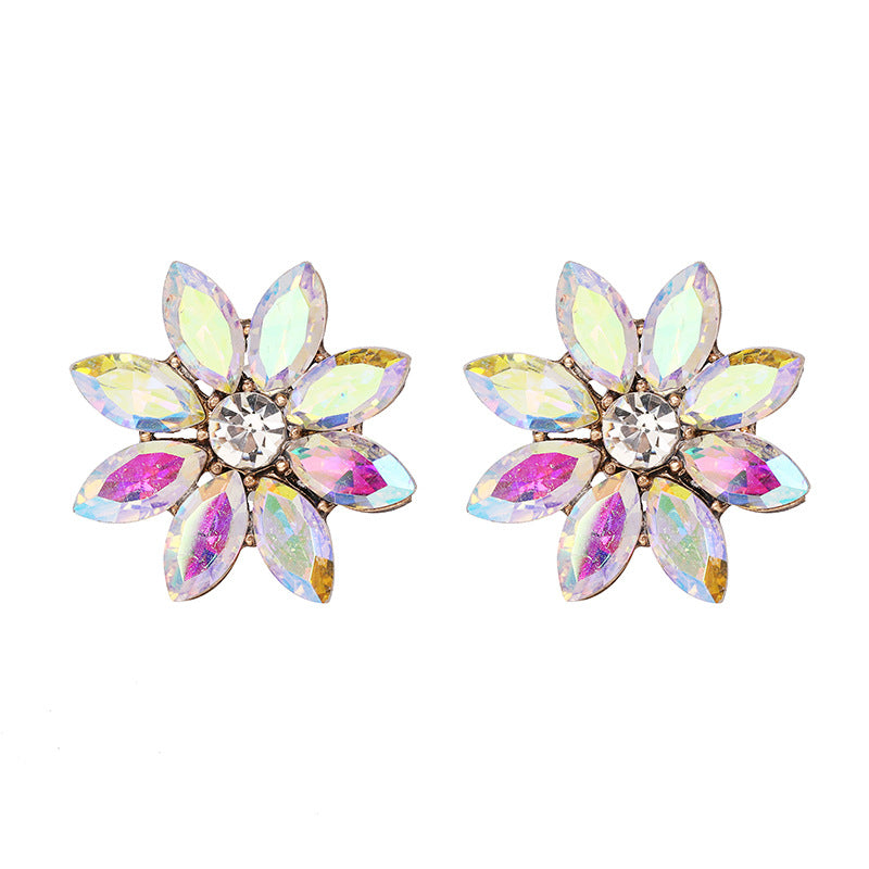 Enchanting Blossom Glass Earrings
