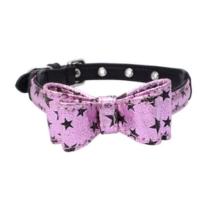 LuxeLeather Pet Elegance Collar