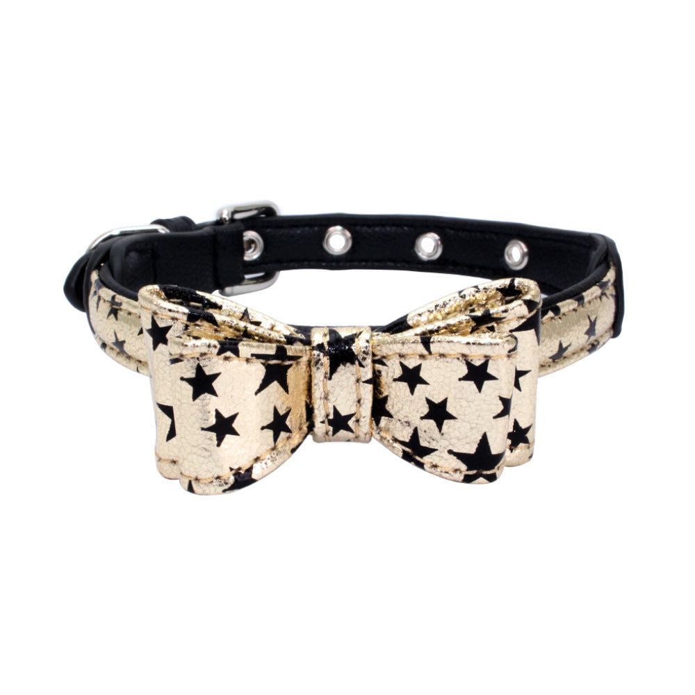 LuxeLeather Pet Elegance Collar