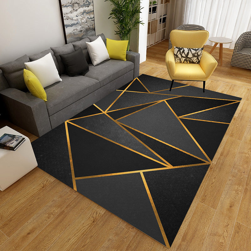 Geometric Glow Carpet Mat