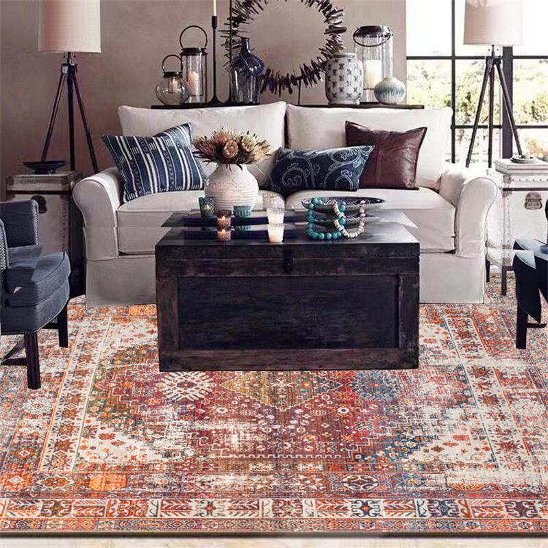 American Retro Living Room Carpet
