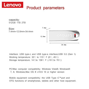 Lenovo 2TB USB Flash Drive