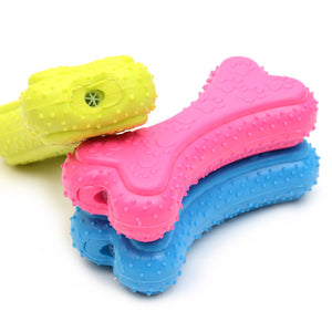 WhistlePaws Rubber Footprint Toy