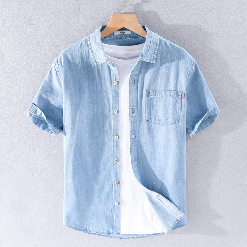 CoolWave Denim Shirt