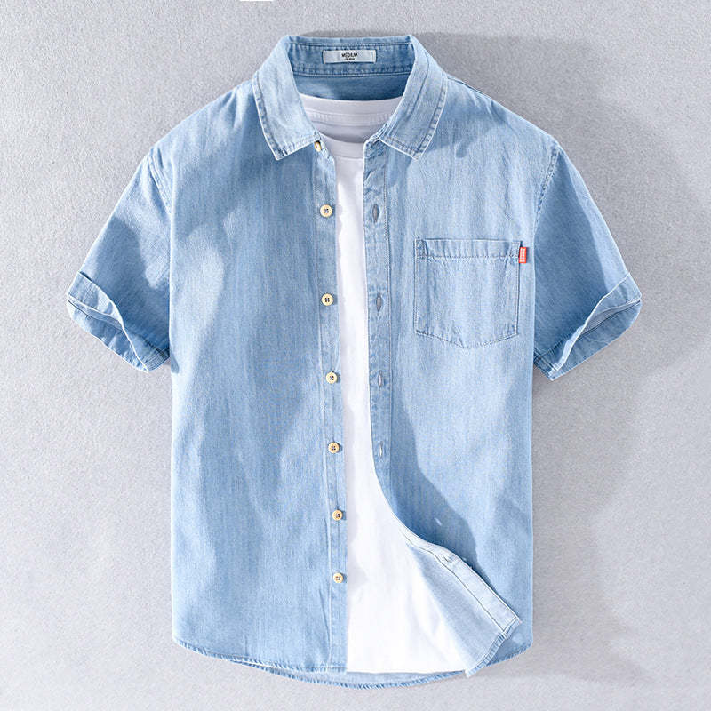 CoolWave Denim Shirt