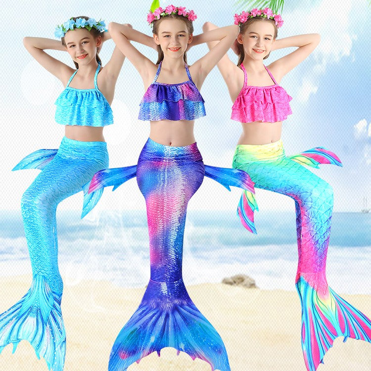 Children's Mermaid Swimwear Bikini Clothing