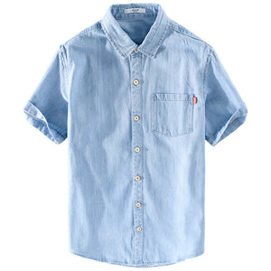 CoolWave Denim Shirt