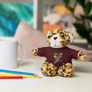 Joyful Friends - Personalized Stuffed Animals with Tee by Pink Clouds