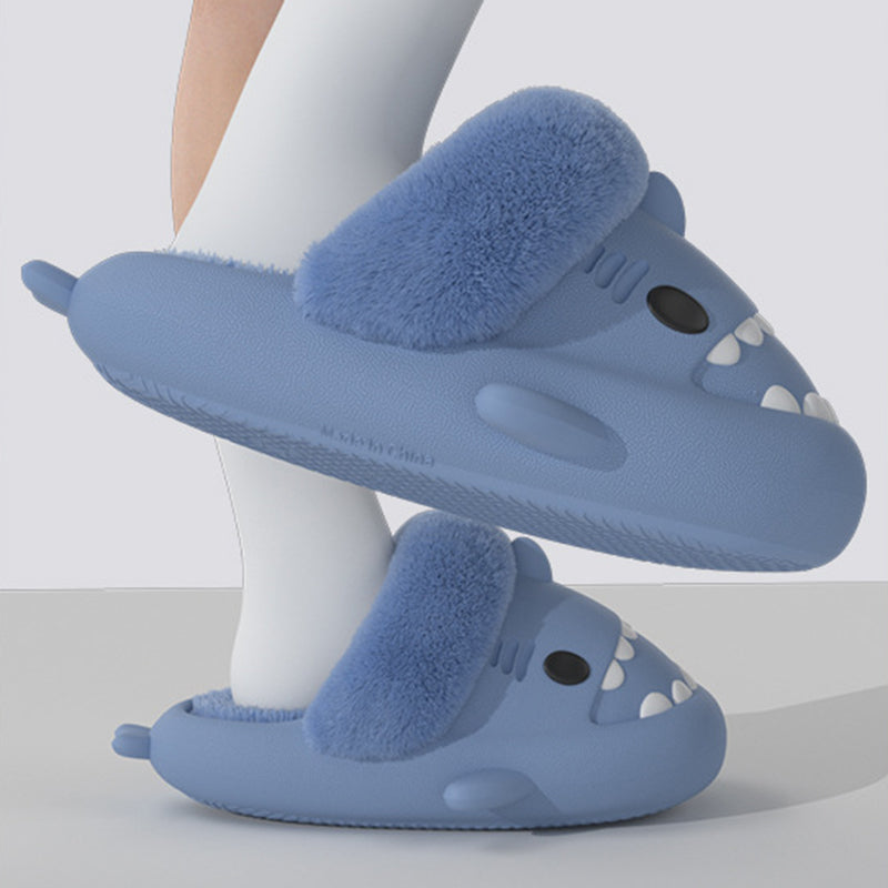 AquaStride Shark-Style EVA Slippers