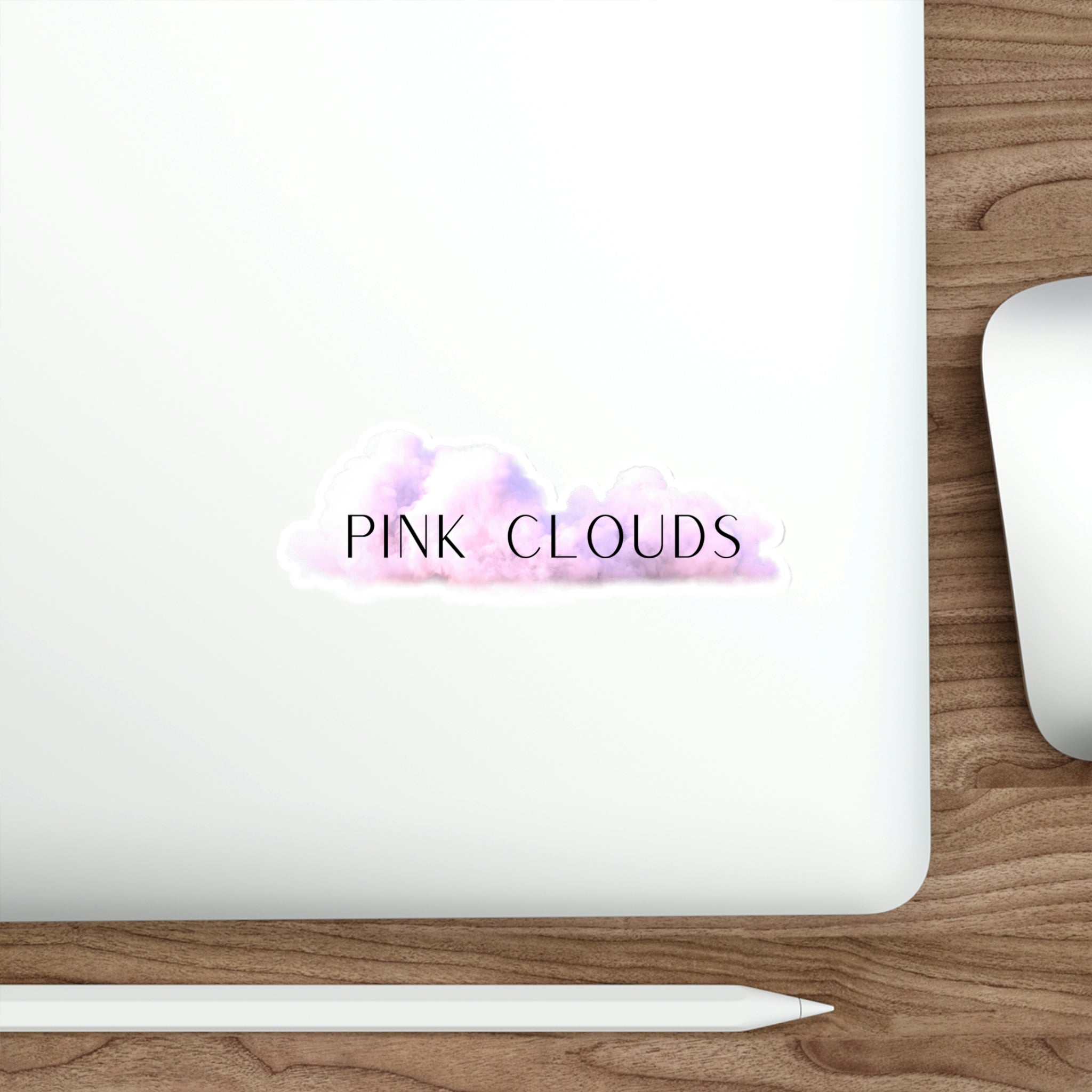 Pink Clouds - Die-Cut Stickers