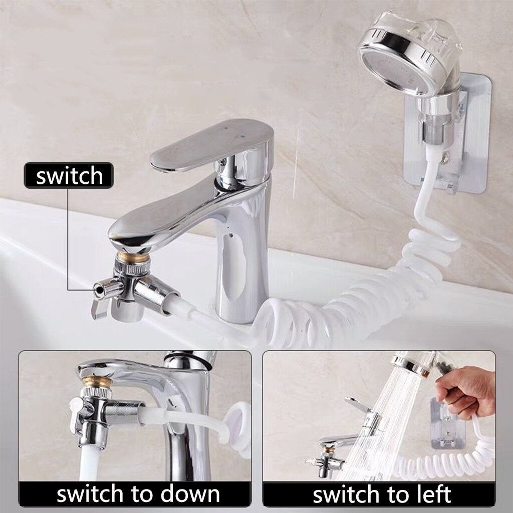 Basin Faucet External Shower Head Set
