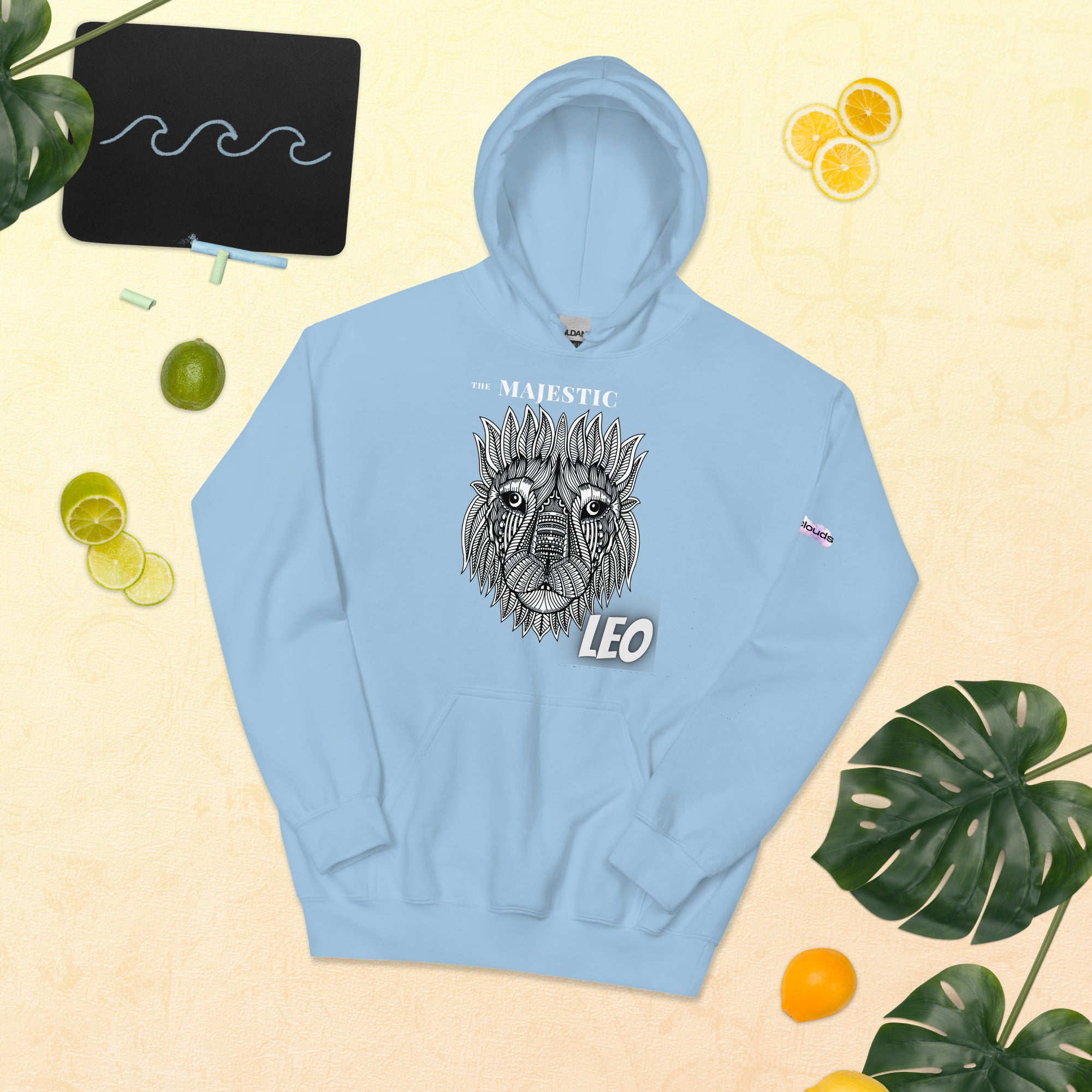 The Majestic Leo - Unisex Hoodie by Pink Clouds